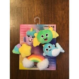 Crocs Jibbitz Uniquely You Charms Magical Plush Friends 5 Pack
